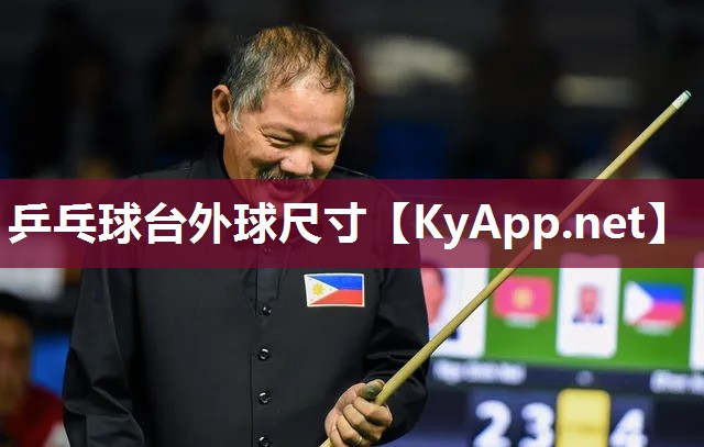 乒乓球台外球尺寸
