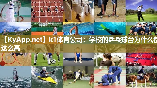 学校的乒乓球台为什么都这么高